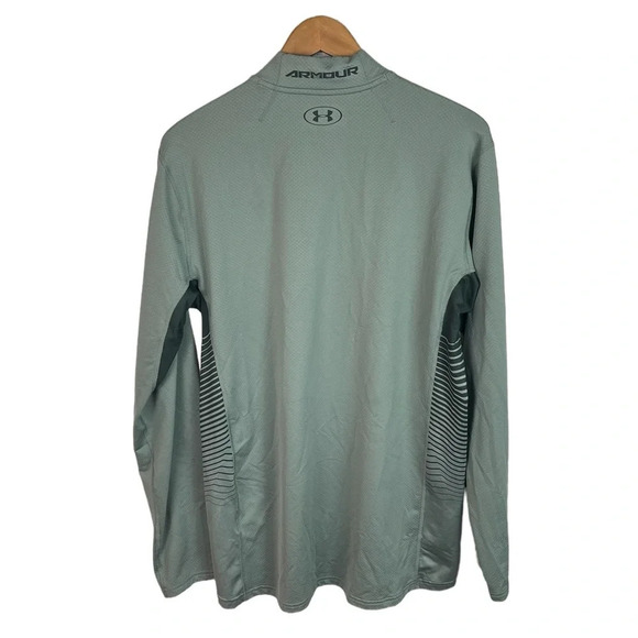 LS336 Men’s Under Armour Cold Gear Reactor Fitted Compression Shirt XL - Picture 4 of 5